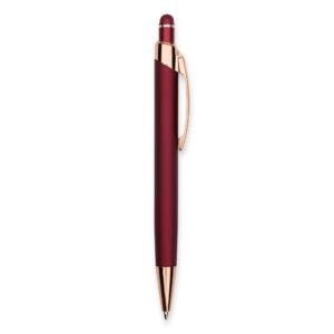 CANETA METAL TOUCH - VERMELHO