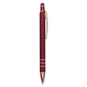 CANETA METAL TOUCH - VERMELHO