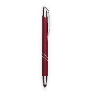 CANETA METAL TOUCH - VERMELHO