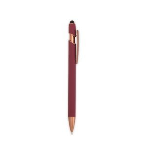 CANETA METAL TOUCH - VERMELHO