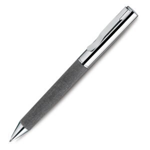 CANETA METAL COM ESTOJO RPET - CHUMBO