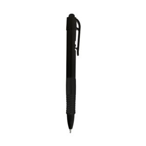 CANETA PLASTICA LEITOSA - PRETO