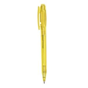 CANETA PLÁSTICA - AMARELO