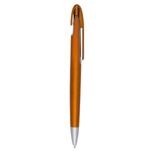 CANETA PLÁSTICA - LARANJA