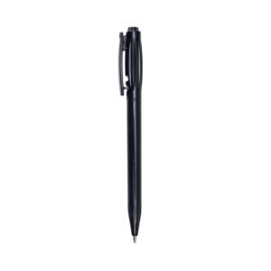 CANETA PLÁSTICA LEITOSA - PRETO
