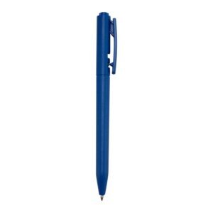 CANETA PLASTICA - AZUL