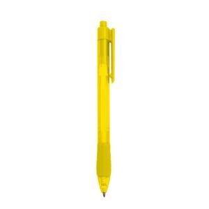 CANETA PLÁSTICA - AMARELO