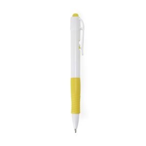 CANETA PLASTICA LEITOSA - BRANCO