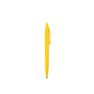 CANETA PLÁSTICA - AMARELO