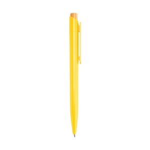 CANETA PLÁSTICA - AMARELO