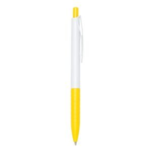 CANETA PLÁSTICA - AMARELO