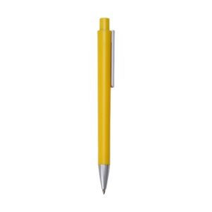 CANETA PLASTICA - AMARELO