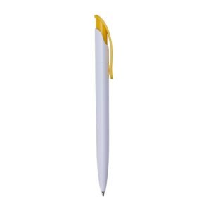 CANETA PLÁSTICA - AMARELO