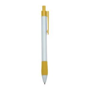 CANETA PLÁSTICA - AMARELO