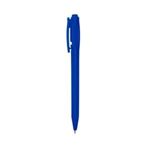CANETA PLÁSTICA LEITOSA - AZUL