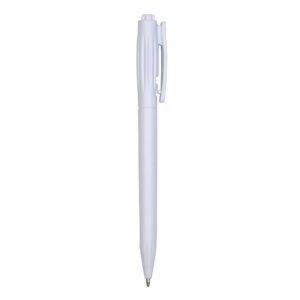 CANETA PLASTICA FOSCA - BRANCO