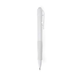 CANETA PLASTICA LEITOSA - BRANCO