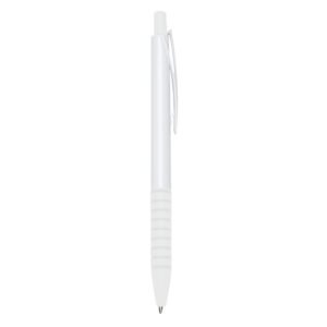 CANETA PLÁSTICA - BRANCO