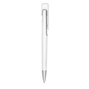 CANETA PLÁSTICA - BRANCO