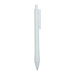 CANETA PLÁSTICA - BRANCO