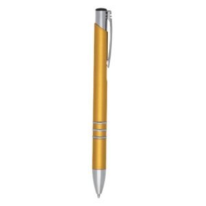 CANETA PLÁSTICA - DOURADO