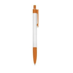 CANETA PLÁSTICA - LARANJA