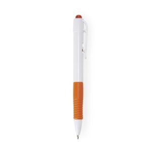 CANETA PLASTICA LEITOSA - BRANCO
