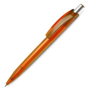 CANETA PLÁSTICA - LARANJA