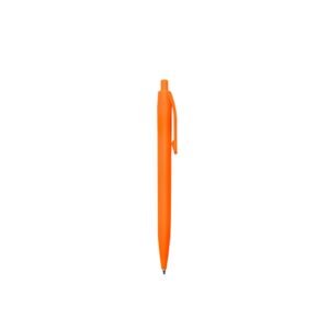 CANETA PLÁSTICA - LARANJA