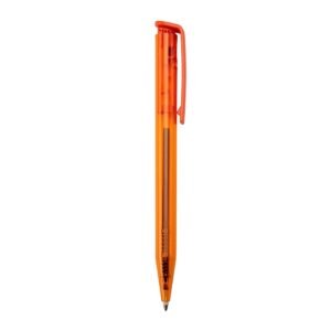 CANETA PLÁSTICA - LARANJA