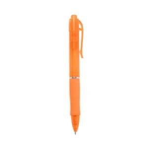 CANETA PLÁSTICA - LARANJA