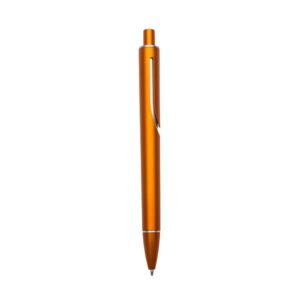 CANETA PLÁSTICA C/ 1 ANEL - LARANJA