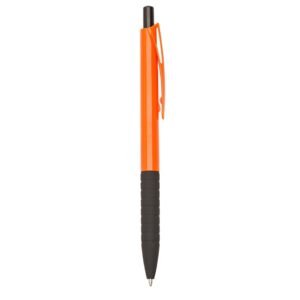 CANETA PLÁSTICA - LARANJA