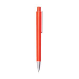 CANETA PLASTICA - LARANJA