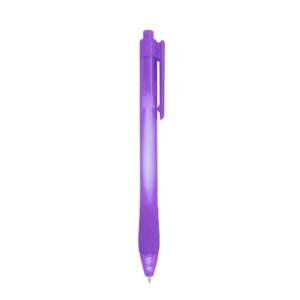 CANETA PLÁSTICA - ROXO