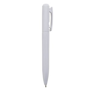 CANETA PLÁSTICA LEITOSA - BRANCO