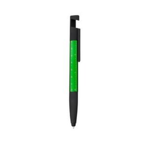 CANETA PLÁSTICA MULTIFUNÇÕES - VERDE