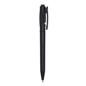 CANETA PLASTICA FOSCA - PRETO