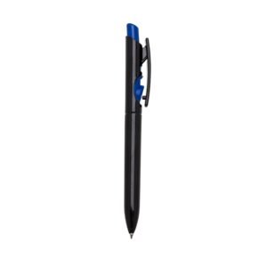 CANETA PLÁSTICA LEITOSA - PRETO