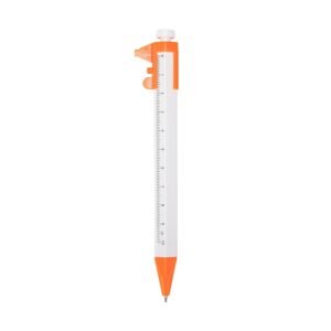 CANETA PLÁSTICA PAQUIMETRO - BRANCO