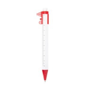 CANETA PLÁSTICA PAQUIMETRO - BRANCO
