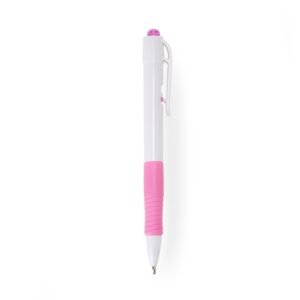 CANETA PLASTICA LEITOSA - BRANCO