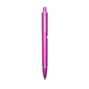 CANETA PLÁSTICA C/ 1 ANEL - ROSA
