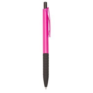 CANETA PLÁSTICA - ROSA