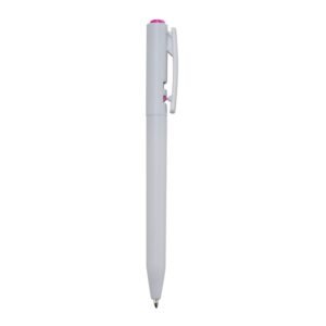 CANETA PLASTICA - BRANCO