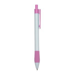 CANETA PLÁSTICA - ROSA
