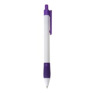 CANETA PLÁSTICA - ROXO