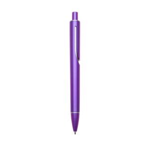 CANETA PLÁSTICA C/ 1 ANEL - ROXO