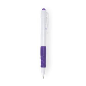 CANETA PLASTICA LEITOSA - BRANCO