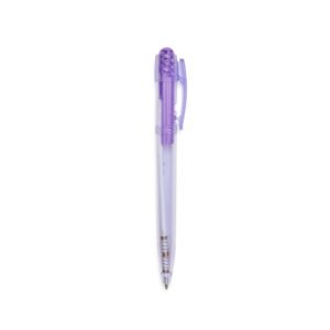 CANETA PLASTICA TRANSLUCIDA - ROXO